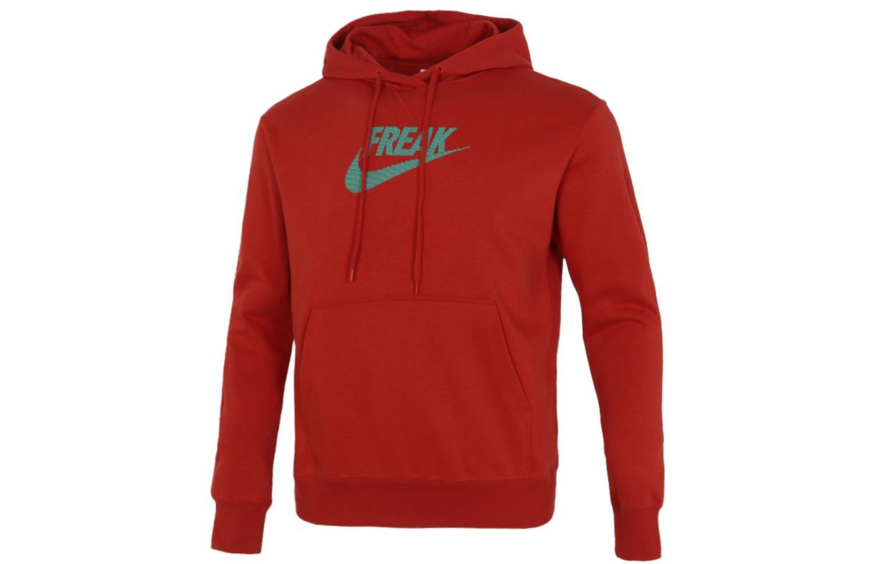 Nike Sweatshirts Men s Red Hooded Moderate Regular DA5692-671 L