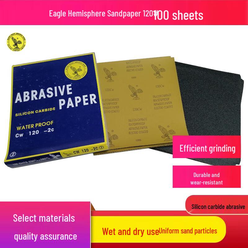 Eagle Brand Wet/Dry Silicon Carbide Sandpaper