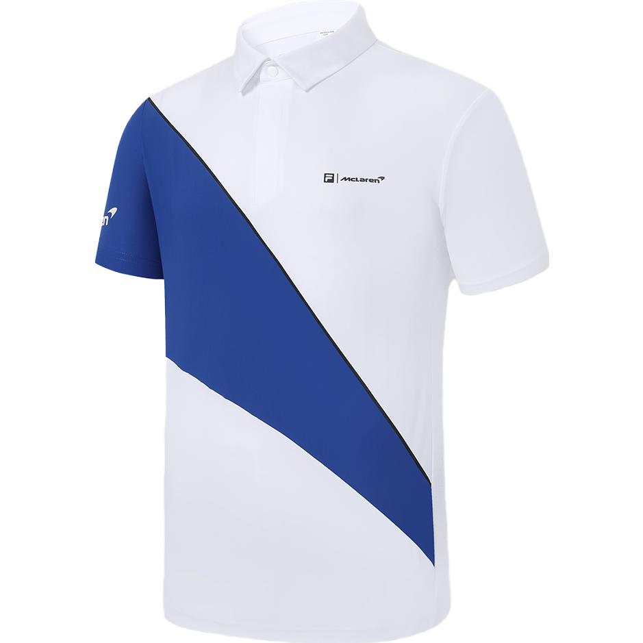 

New FILA Polo Shirts Men s Standard White A11M335110F-WT XL