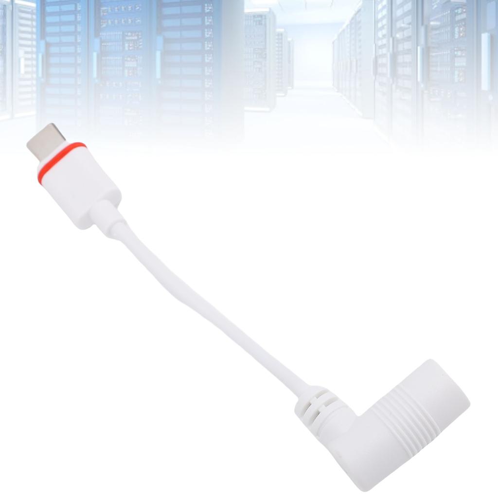 Solar Panel to USB C Adapter 4.5 Inch Solar Panel USB C Adapter Convert Connector for Spotlight Cam