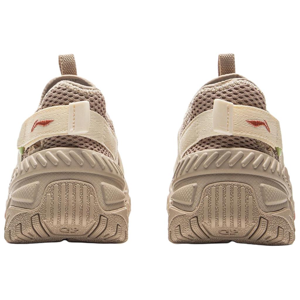 Li-Ning Brown Sugar Trendy Comfortable Breathable Rebound Shock Absorption Creek Shoes Women Shoes Gray AGUV020-4