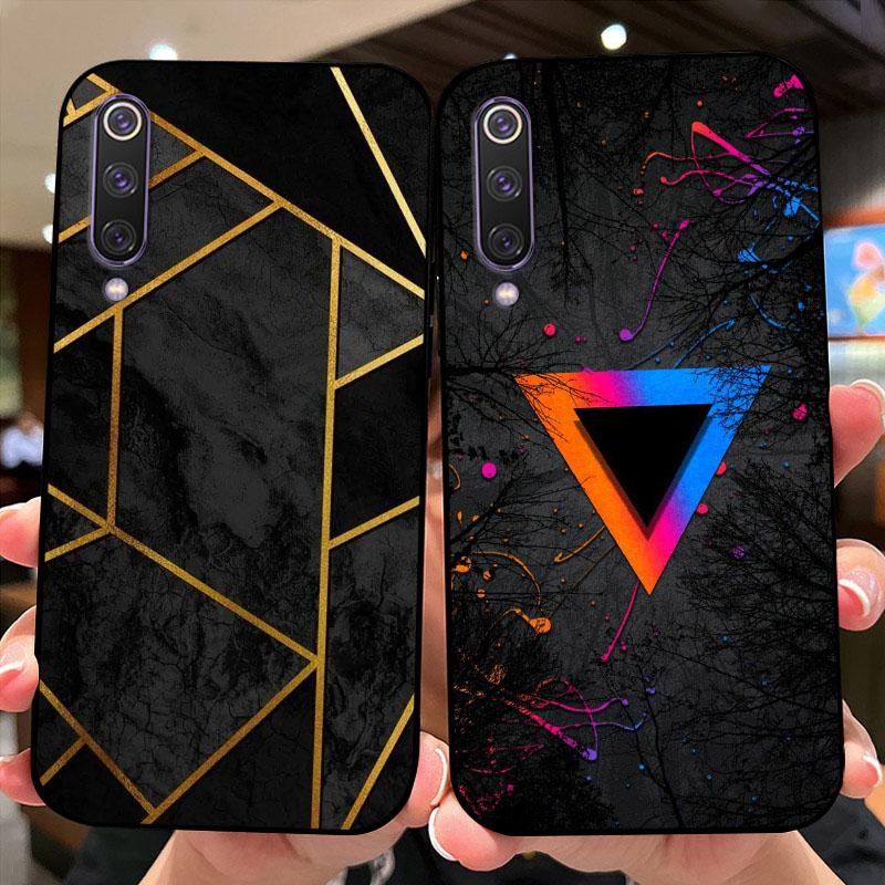 Pro Xiaomi Mi 9 SE Pouzdro 9SE Barevný Tisk Měkký Silikon TPU Matný Kryt Telefonu Pro Mi9 Pro 4G 5G Fundas Mi 9 Lite Kreslený Nárazník