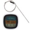 Meat Thermometer Digital Display Touch Screen Kitchen Timer Fork for Barbecue BBQ Cooking