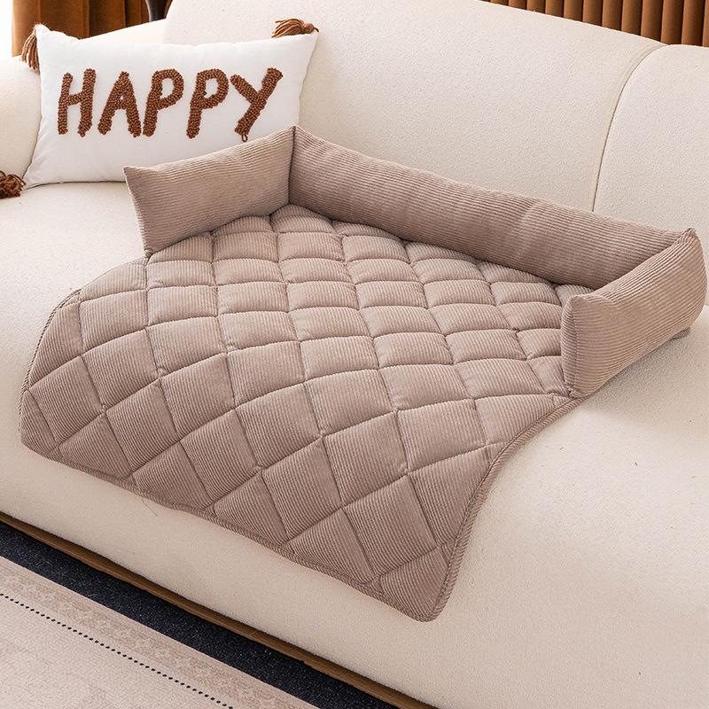 Pet Cat And Dog Mats Thickened To Prevent Cat Scratching Pet Supplies For Sleeping Dog Beds Cat Pads Pet Sofa Cushions 75X75Cm
