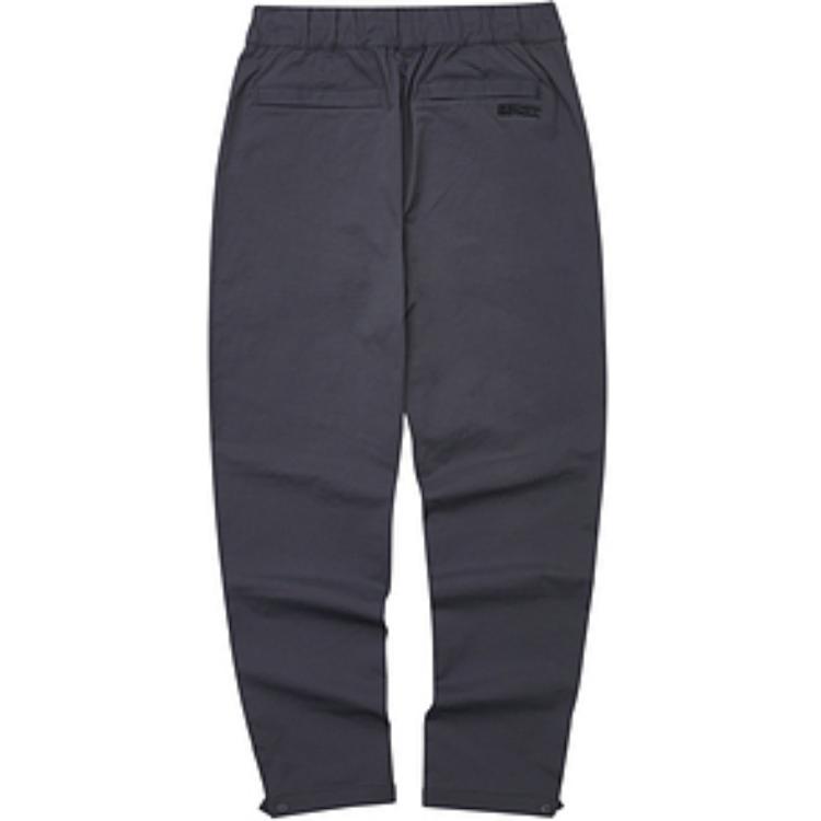 Skechers Outdoor Series Elastic Solid Color Comfortable Curved Outdoor Casual Pants Women pants Periscope-Gray L324W031-0403