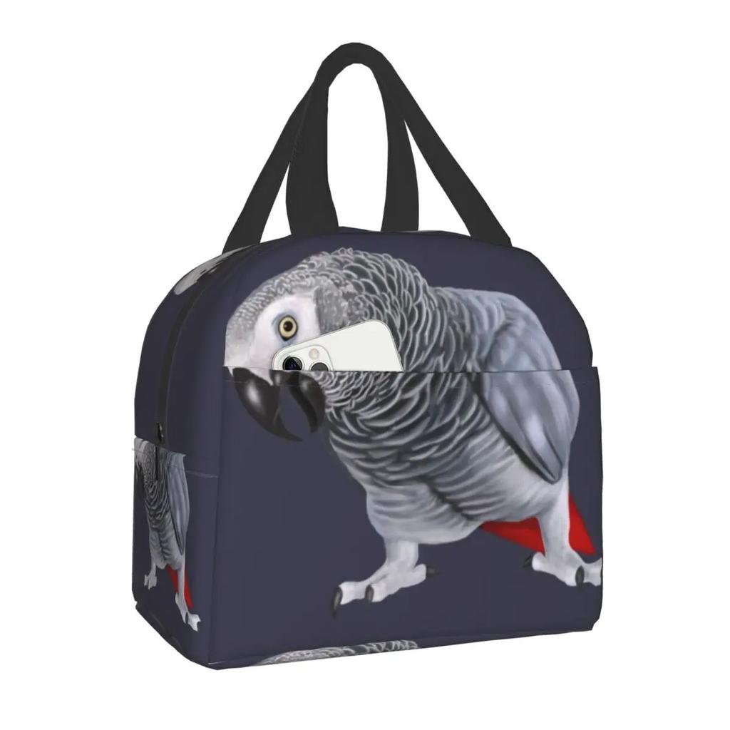 Custom Cute Penguins Lunch Bag Men Women Cooler Thermal Insulated Lunch Boxes for Adult Office