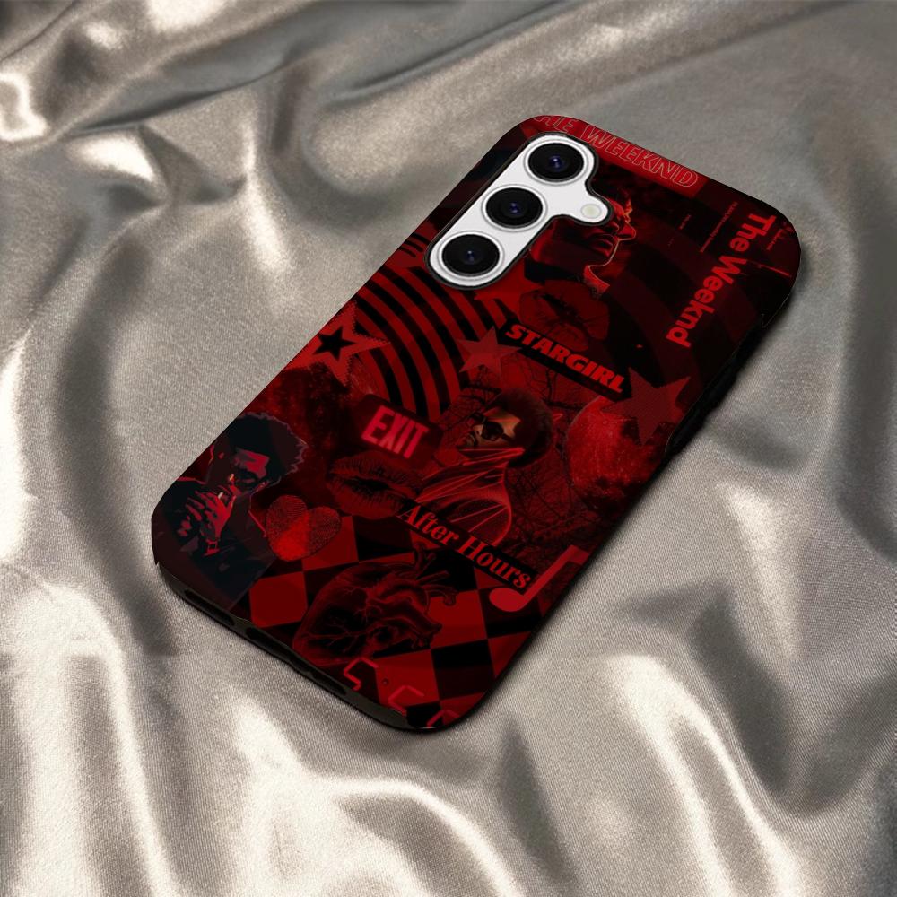 

The Weeknd Album Starboy Phone Case For Samsung S25 S24 S23 S22 S21 Plus Ultra A56 A36 A26 A16 Glossy HD Hard PC Cover SamsungS21Ultra