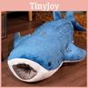 Large Blue Whale Plush Toy Super Soft Stuffed Animal For Children Cartoon Shark Whale Cushion