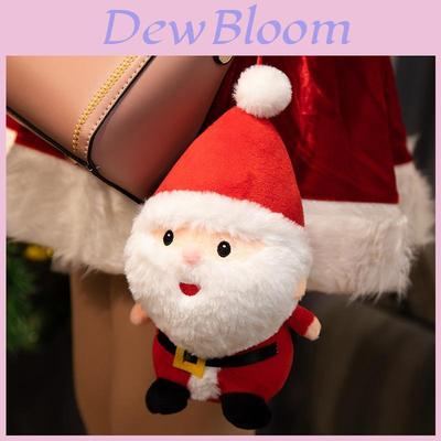 Christmas Reindeer Santa Claus Snowman Plush Doll With Soft Short Plush For Holiday Decor And Gift Giving
