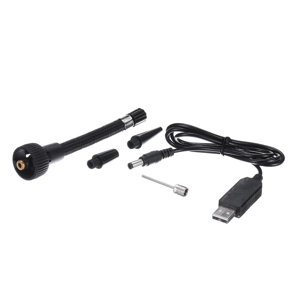 35L/min Tire Inflator Cordless Air Compressor 2000mAh 150PSI Hand Held Air Pump Rechargeable 120W Electric Power 12V