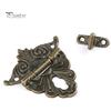Vintage Antik Metallverschluss Schmuckschatulle Koffer Haspe Riegel Holzetui Schnalle