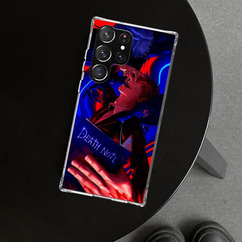 

Чехол для телефона Yagami Light из Death Note для Samsung Galaxy S26 S25 Edge S24 S23 Ultra S22 Plus S21 FE S20 + Художественный Индивидуальный Samsung S25 Ultra