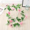 Beautiful Fake Flowers Garland Waterproof Faux Silk Flower Easy-Care