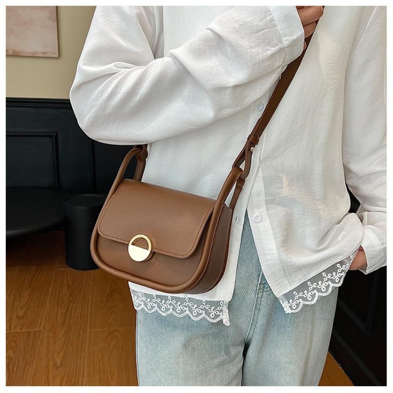 Large-capacity Commuting New Spring Popular Retro Simple Texture Tote Shoulder Underarm Bag Women