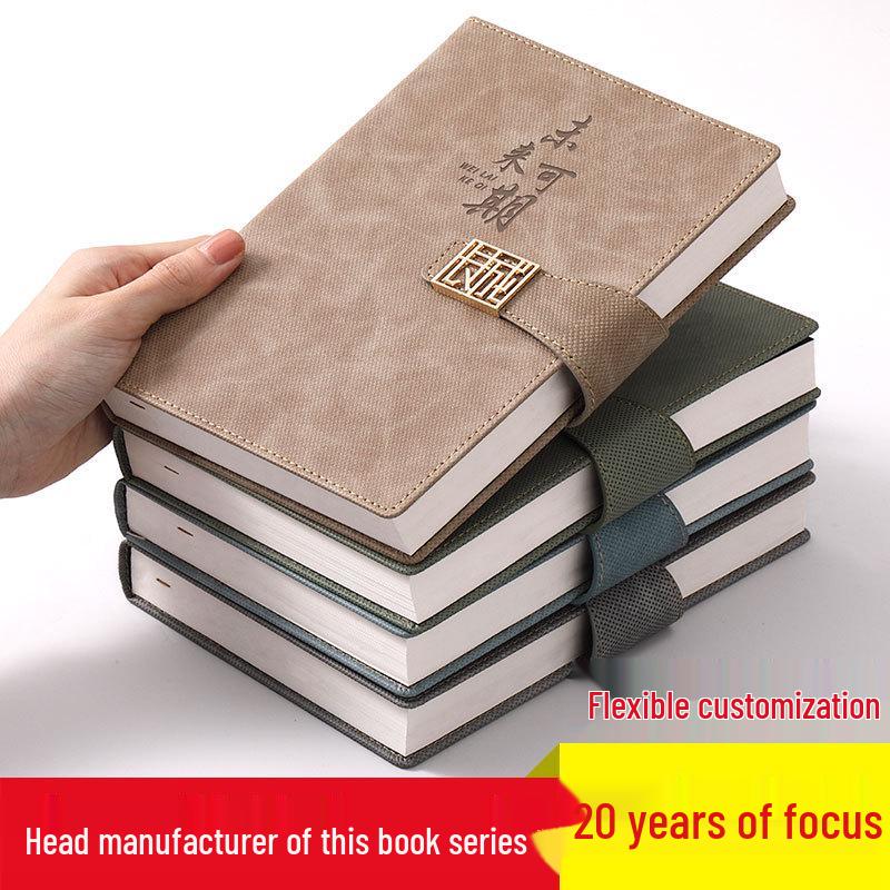 Custom Logo A5 Business Office Notebook Gift Set with 2025 Diary