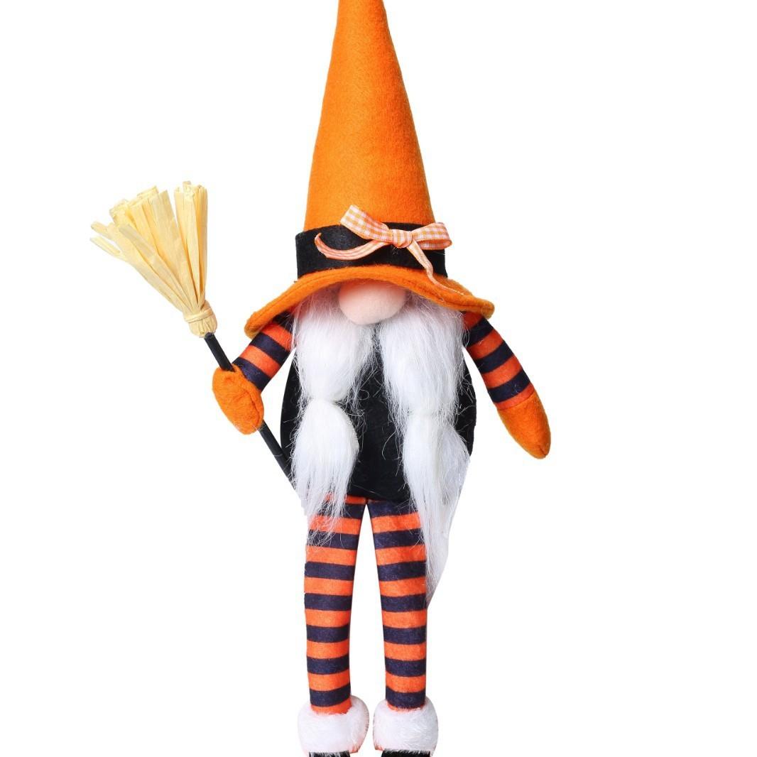 

Хэллоуин Плюшевое Украшение Гном, Кукла Гном Гном - Мягкий Гном Хэллоуин Украшение для Дома Рабочего Стола Подарок Домашнее Украшение One Size