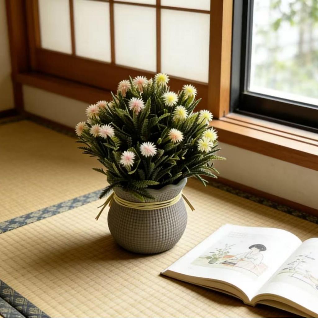 Artificial Rose and Camellia Flower Bouquets for Outdoor Home Decoration