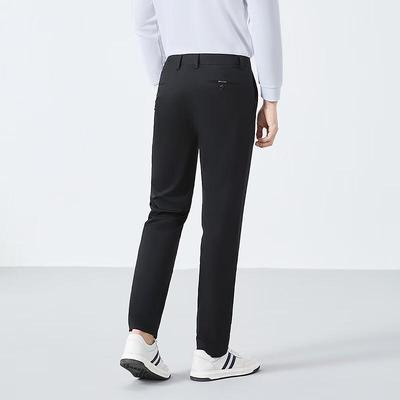 Qipai Herren Bambusfaser Gerade Bein Business Casual Hose