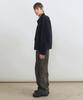 INSILENCE Paneled Work Pants Brown