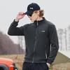 JEEP Men's Fleece-Lined Stand-Collar Cardigan Jacket