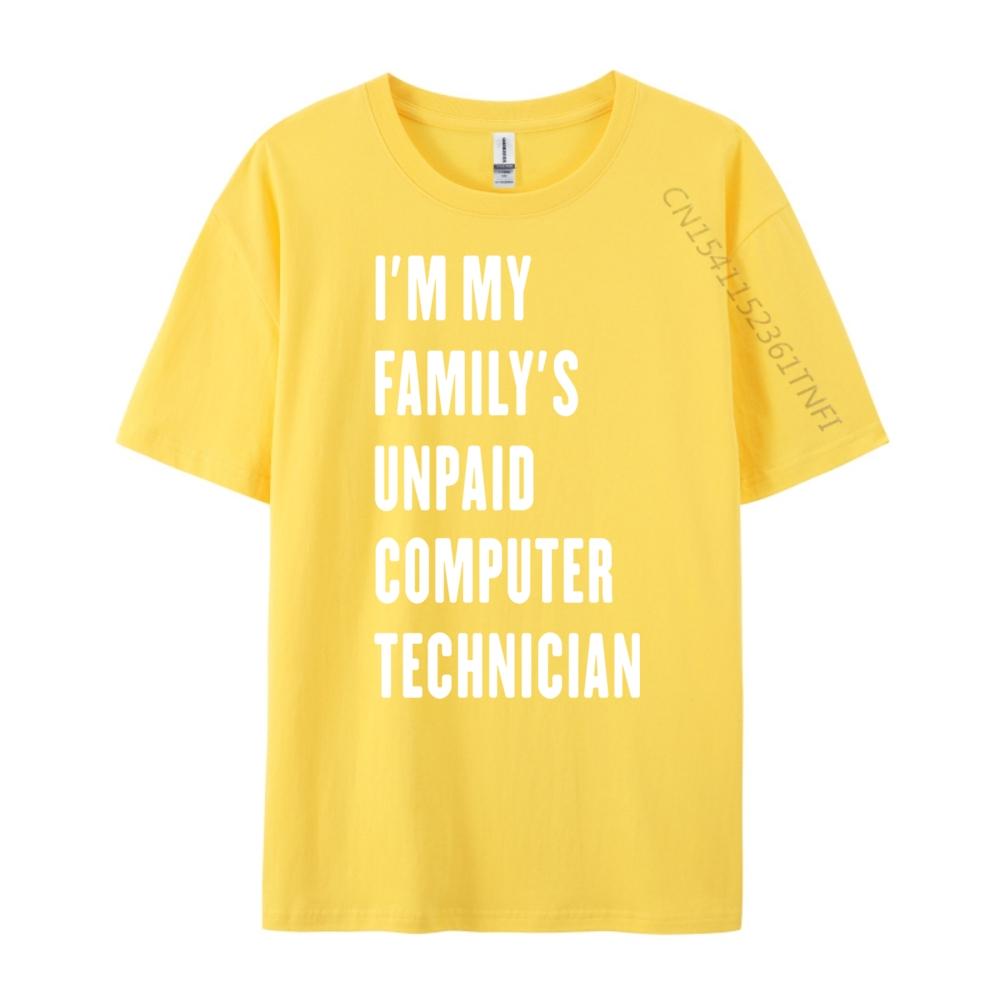 Funny Computer Technician Mens Clothing Winter Oversized T Shirt Men Oversized Character Graphic Tee Original Mens TShirts