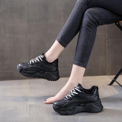 Fashion Sports Sneakers Ladies Footwear Athletic High On Platform Mesh Breathable Women's Dad Shoes Original Fashion 2024 New Arrival A