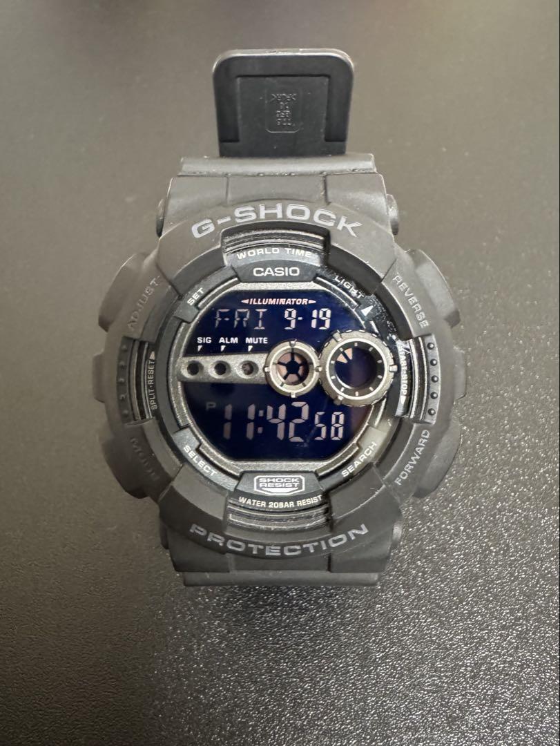 

[Б/У] CASIO G-SHOCK Цифровые часы Черные