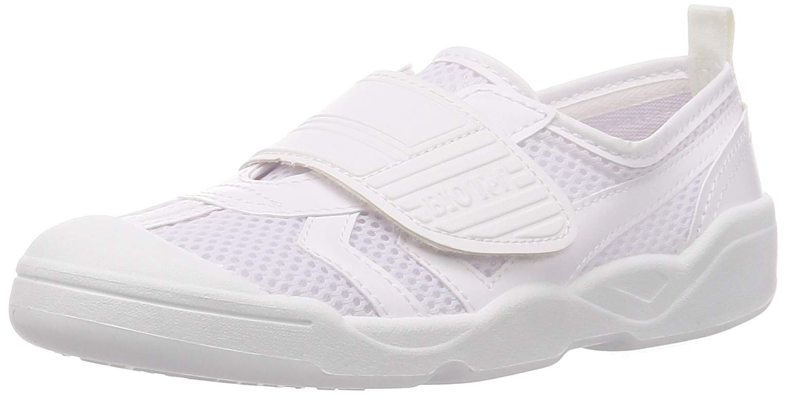 

Moonstar BioTEF02 Indoor Size 2E Kids Water-Repellent Shoes, White, 25.5 cm, белый