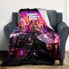 Grand Theft Auto Text individualisieren Decke Überwurf Personalisierte Decke Ultra-Weich Groß für Wohnzimmer Picknicks Nickerchen Sofa Vier Jahreszeiten Universell