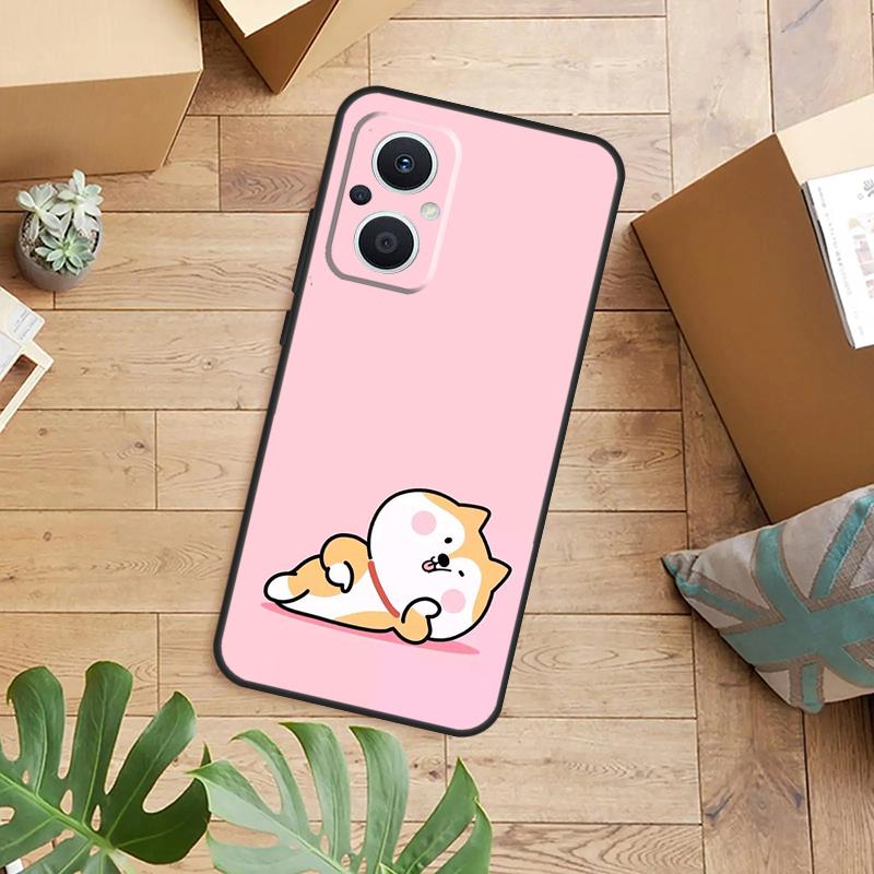 Animal Shiba Inu Case For OPPO Reno 14F 13F 12F 10 11 12 13 14 Pro 7 8 Lite OPPO Find X9 X8 X6 X5 Pro Cover