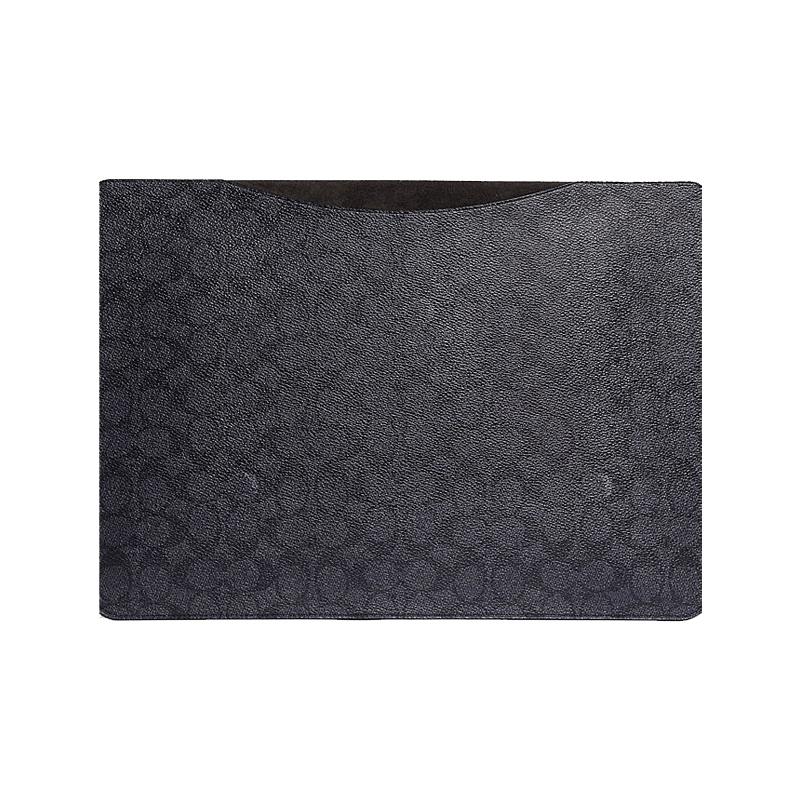 COACH 37 Presbyopia Coated Canvas Computer Bag Briefcase Large Men s Carbon Black чёрный