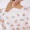 Korean Style Summer Princess Dress for Toddler Girls - Cotton Print Short Sleeve