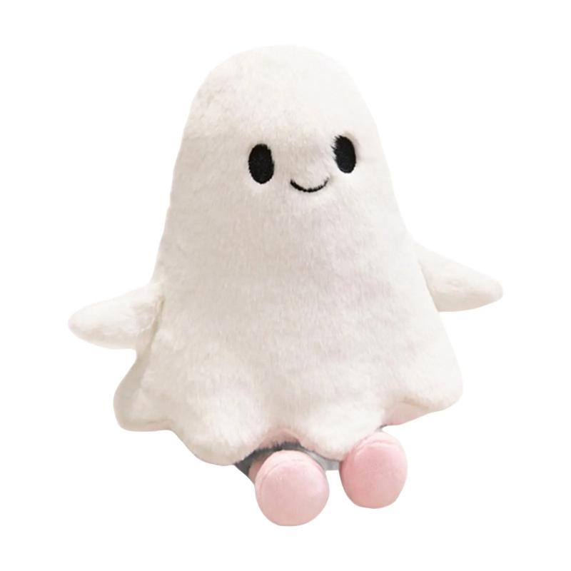 30cm Halloween Home Decoration Gift Children'S Gift White Ghost Plush Toy Soft and Comfortable Cartoon Elf Pillow Sofa Cushion