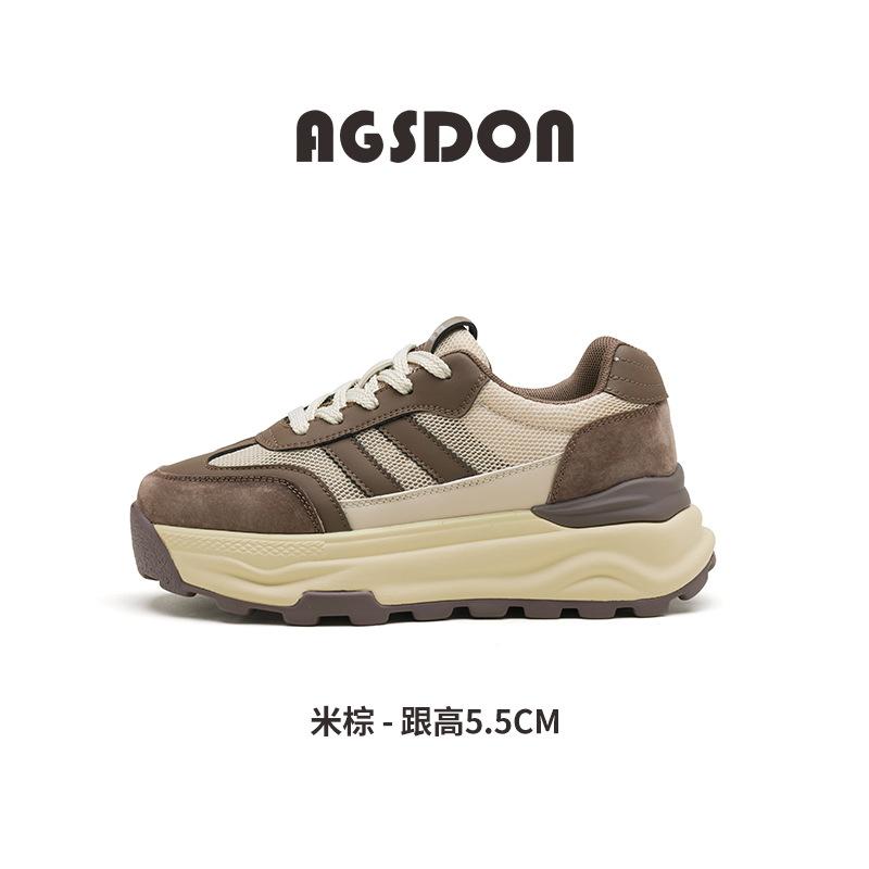 

Augustus Denggang style dad shoes women s summer 2025 new platform retro German training shoes Merad Forrest Gump shoes 40