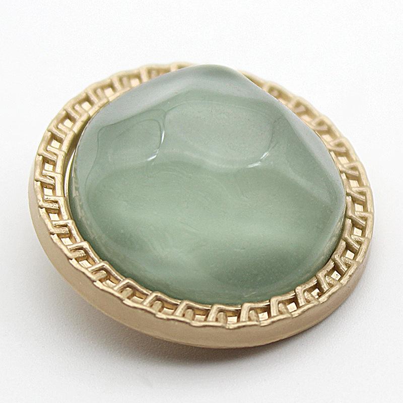 Vintage Metalen Schachtknopen Vierkant Rond Voor Winterjas Decoratief Vervangen Doe-Het-Zelf Knutsels Benodigdheden Naaiversiering 6 stuks/lot