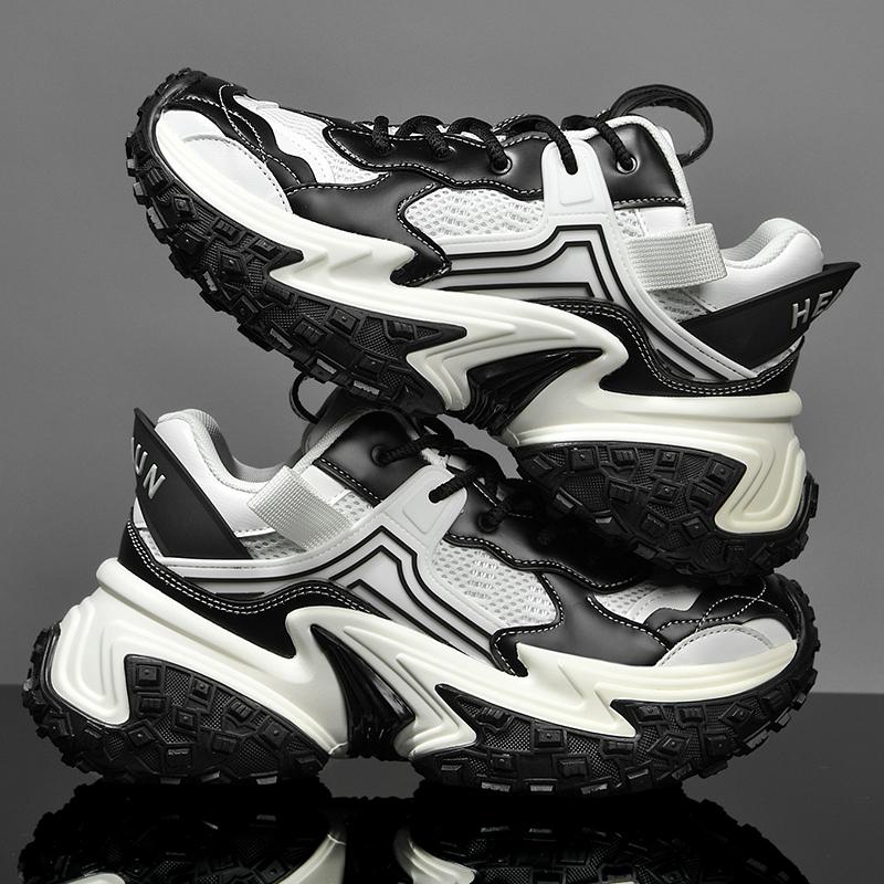 Pánské boty Tenisky Pánské tenisky Luxusní boty Pánské ležérní Trenér Závody Prodyšné módní povaleče na běhání Boty pro muže