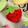 Cartoon Fruit Plush Brooch Pendant - DIY Accessory & Decoration