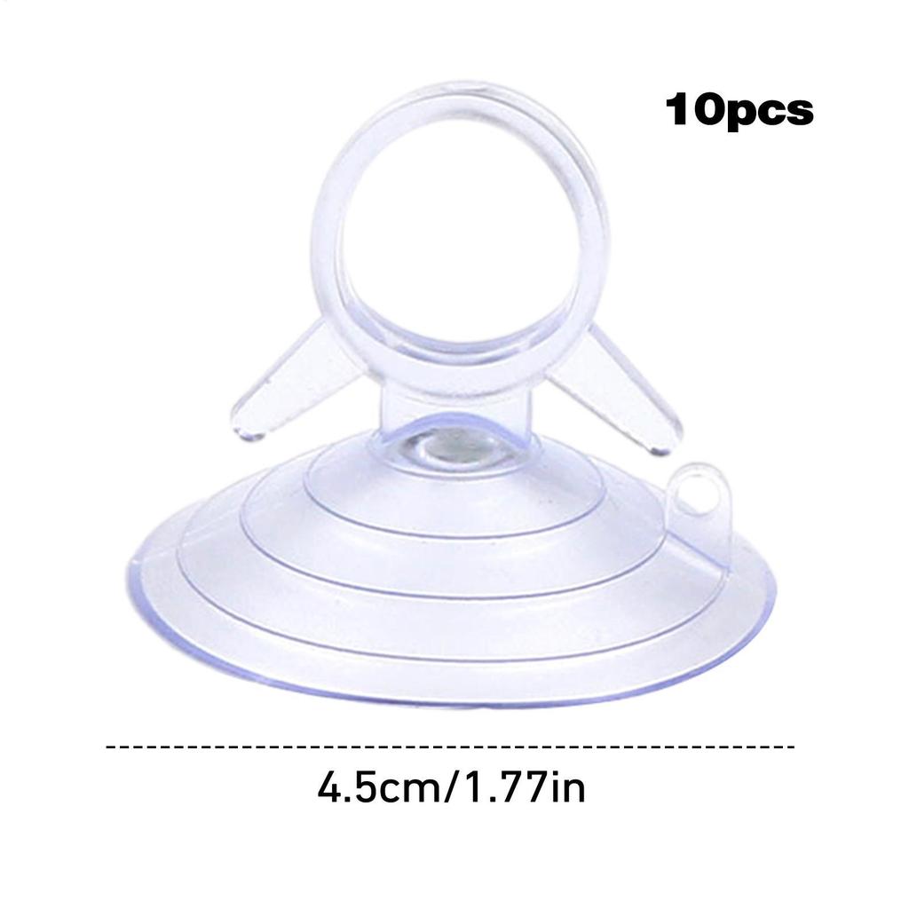 10PCS 45mm Car Window Suction Cup Car Glass Windshield Sunshade Suction Cup PVC Sucker Car Automotive Interior Accessories