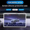For Changan DEEPAL S05 S7 S07 S09 L0607 Car Navigation Screen Silicone Protective Cover Scratch Resistant Interior Accessories