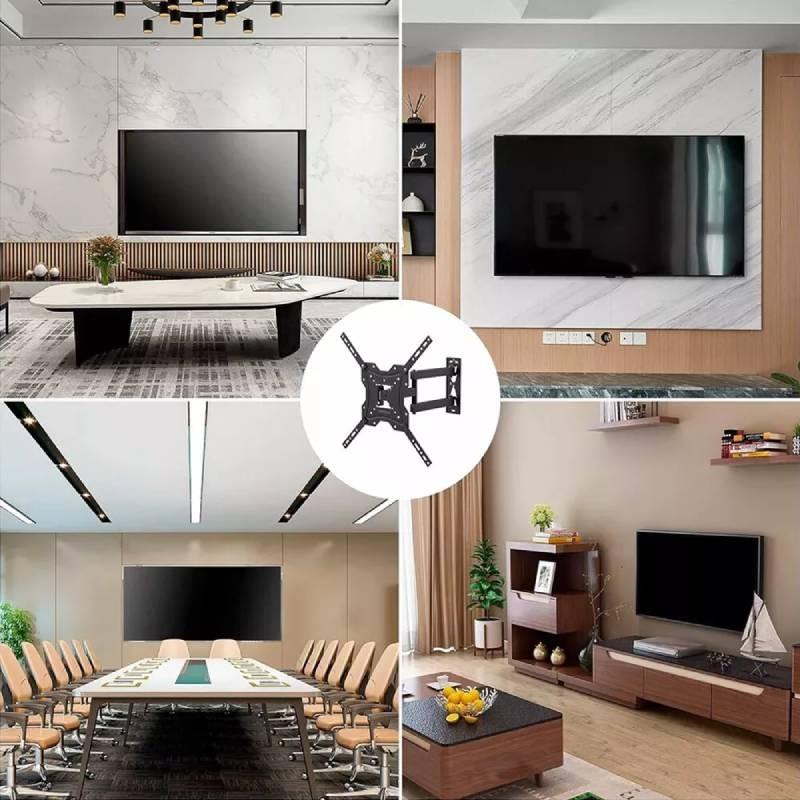 X-400 Adjustable Tv Wall Mount Bracket For 14 To 55 Inch Lcd Display With Sturdy Iron Construction