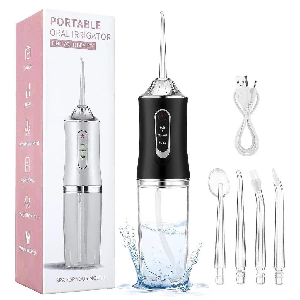 Portable Water Flosser for Fresh Breath and Whiter Teeth