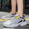 Large Size Outdoor Mesh Casual Shoes Lightweight Low-top Running Sneakers Platform Dad Shoes