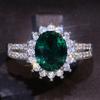 Niche Designer, Light Luxury Ring Female Internet Celebrity Ins Cold Wind Oval Ring Ring Trinket