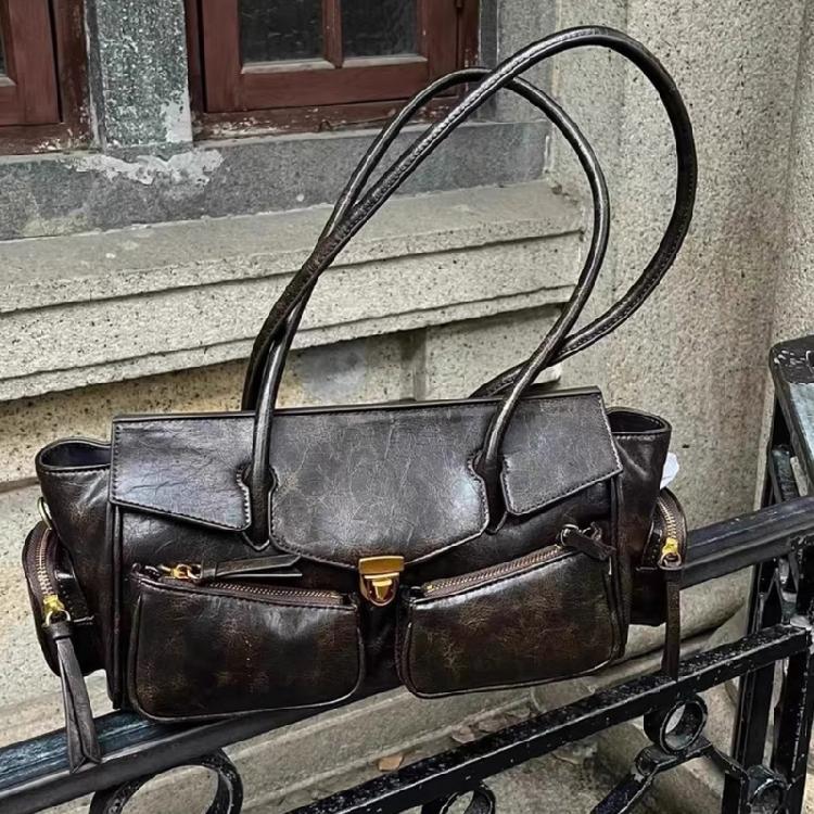 Crossbody Bags for Women Shoulder Bag Leather Purse Clutch Shoulder Toted Handbag with Zipper Closure Hoboes Handbag