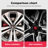 YOTA6 4Pcs 54mm 56mm 60mm Car Wheel Center Hub Caps S Logo Badge Rim Cover Emblem For Suzuki Swift Jimny Vitara Baleno SX4 Accessories