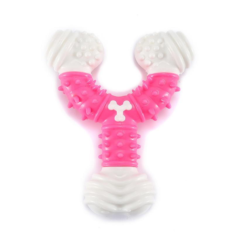 Dog Bone Chew Stick - Interactive Teething Toy for Dogs, Durable Anti-Bite Chewing Toy, Dental Cleaning Molar Toy To Relieve