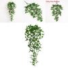 Hedera Nepalensis Artificial Plant Wall Hanging With Plastic Leaves For Home Decor