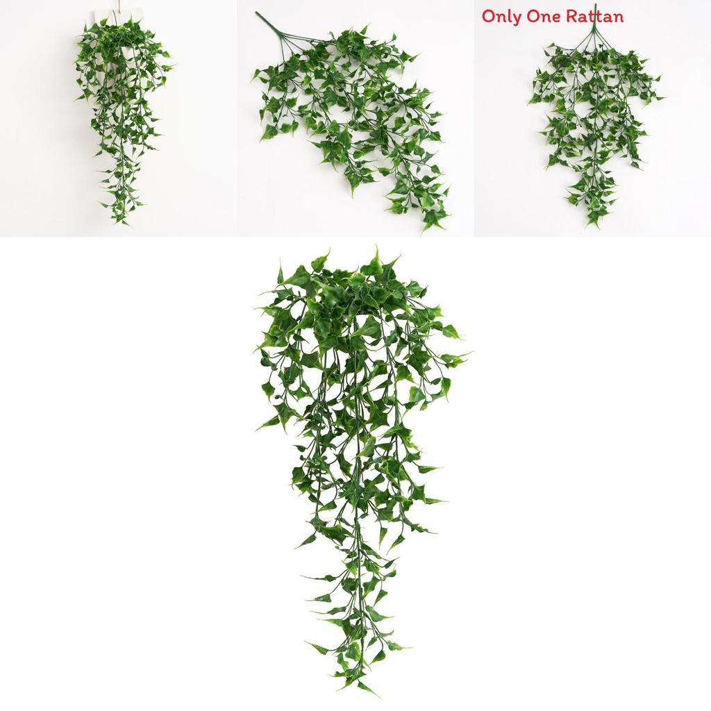 Hedera Nepalensis Artificial Plant Wall Hanging With Plastic Leaves For Home Decor