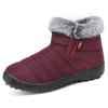 Women's Winter Warm Snow Boots Anti-Slip Waterproof Ankle Booties With Faux Fur Lined for Female Comfortable Short Boots Outdoor Workout Walking Shoes