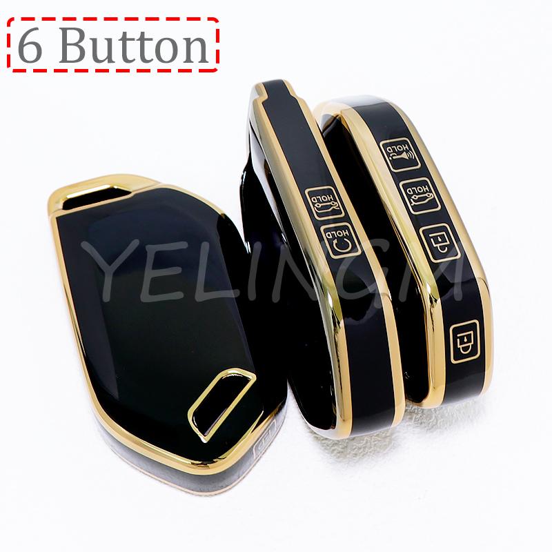 NCUD9 Car Key Case Fob New Key Cover for Kia Picanto Sorento MQ4 Carnival KA4 Morning K5 Carens EV9 Seltos 2024 2025 for Kia